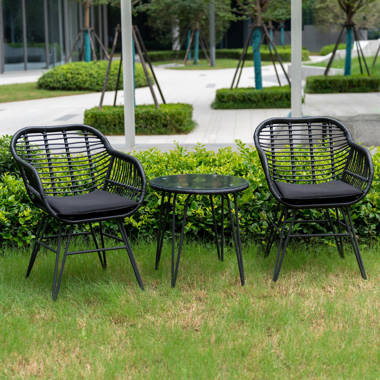 3 piece cheap rattan garden set